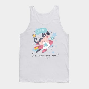 I Need Space Cat Tank Top